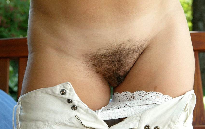girl spreading her hairy pussy and showing pink #77266392