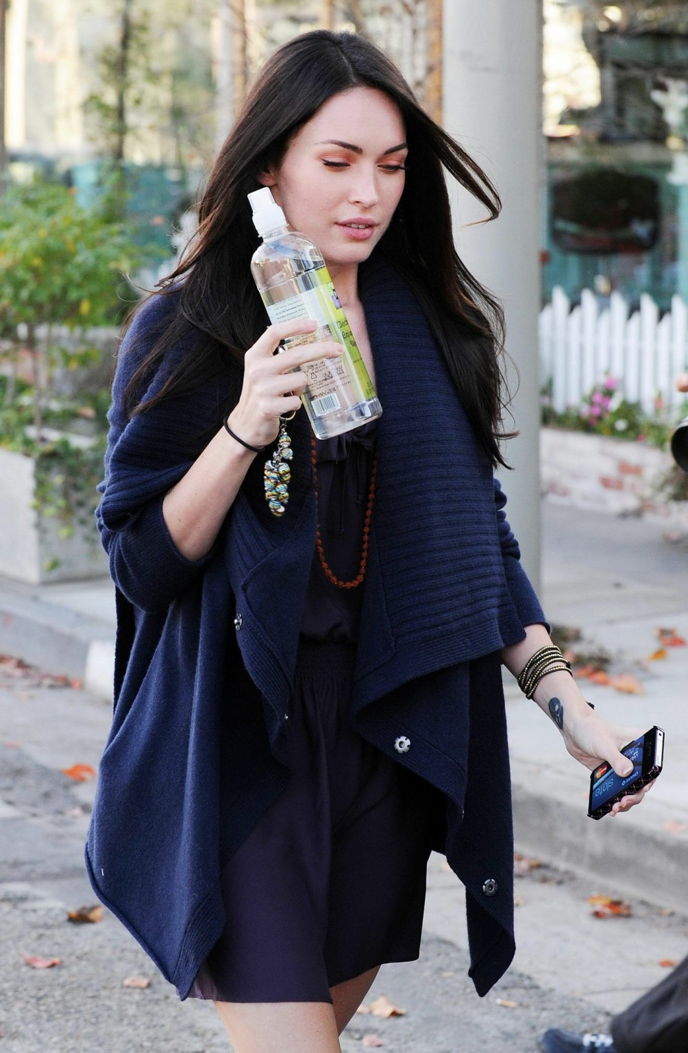 Megan Fox leggy leaving Byron  Tracey Salon in Beverly Hills #75319473