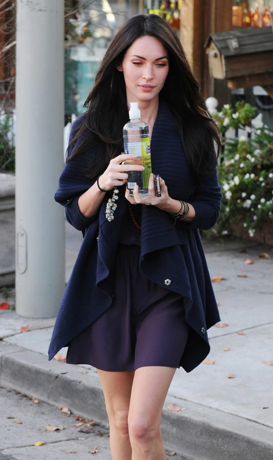 Megan Fox leggy leaving Byron  Tracey Salon in Beverly Hills #75319600