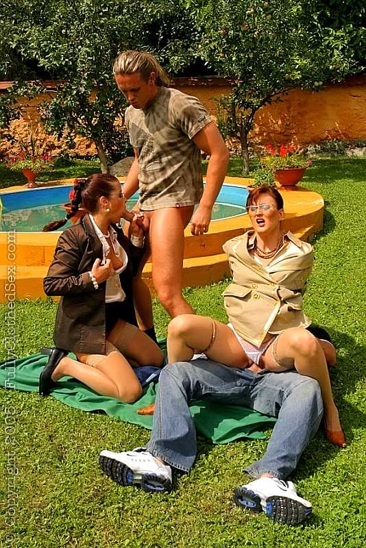 Secretaries get naughty with guys from next door #76883691