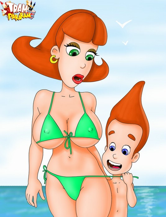 Jimmy Neutron bangs the shit out of his sexy mama #69629886