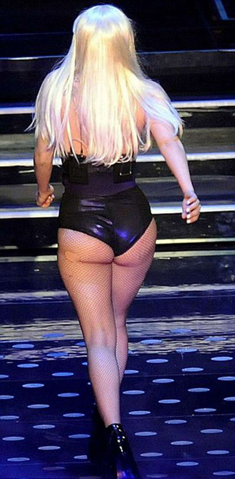 Lady Gaga exposing her sexy ass and her sweet pussy #75350156