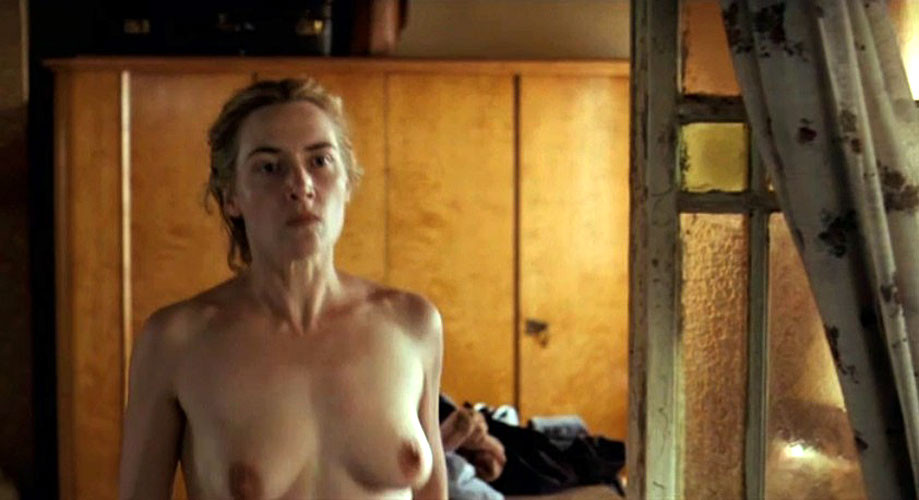 Kate Winslet showing her nice tits in some nude movie caps #75391598