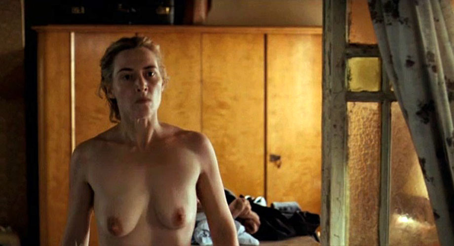 Kate Winslet showing her nice tits in some nude movie caps #75391606