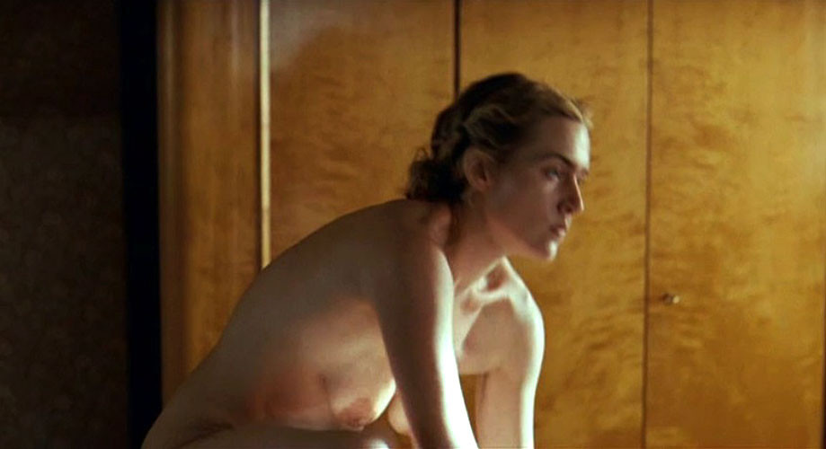 Kate Winslet showing her nice tits in some nude movie caps #75391620