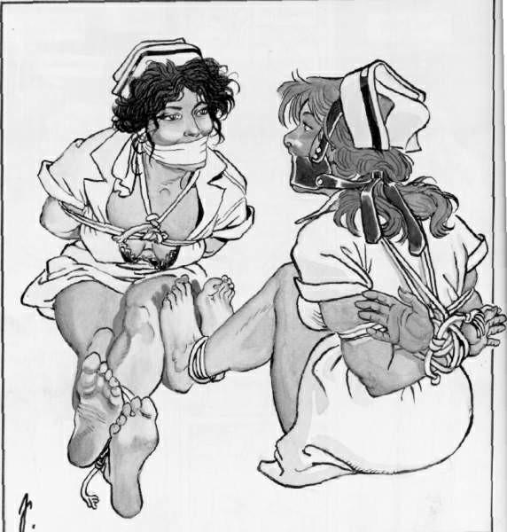 縄で縛られた美しい女性たち
 #69691868