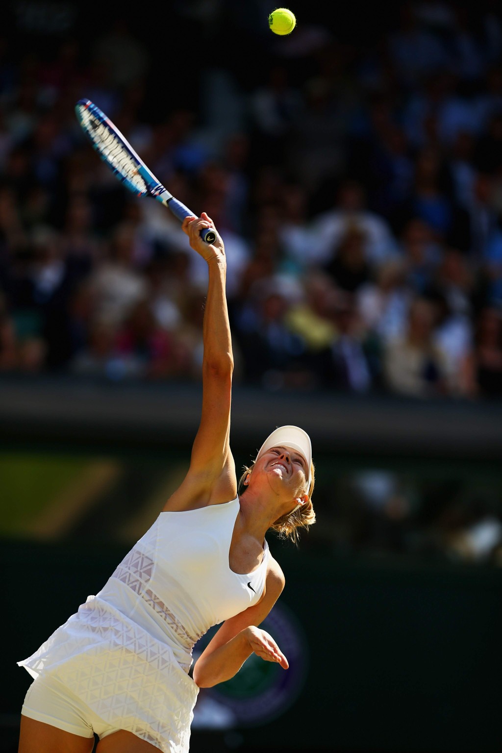 Maria Sharapova flashing her white panties at the Wimbledon #75156503