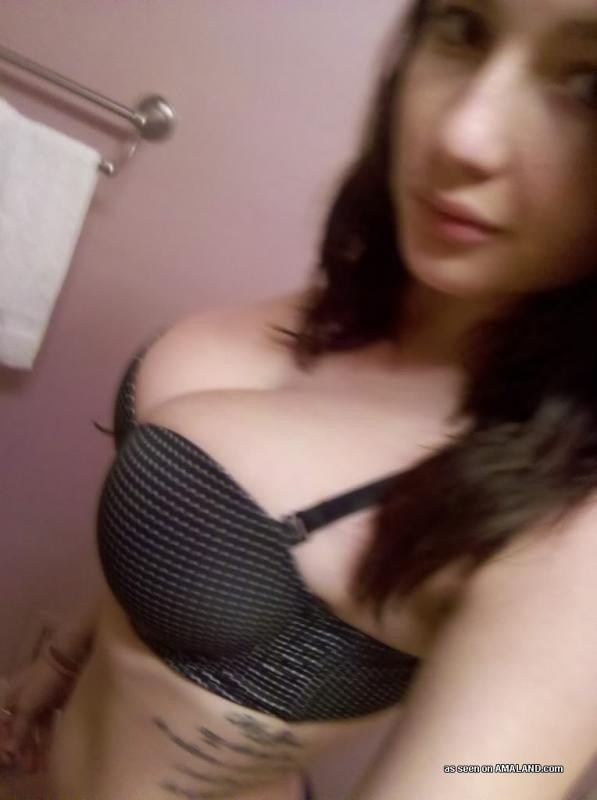 Sexy big-tittied babes displaying their nice juggs #75697050