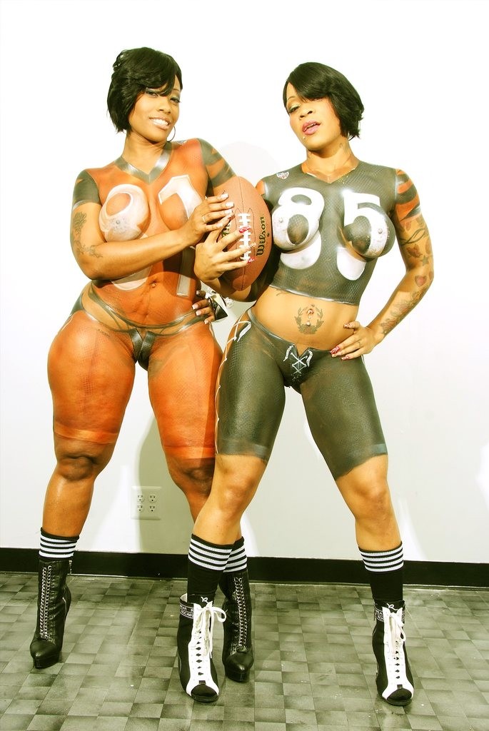 Cherokee D Ass and Bodyxxx as football players #70337566