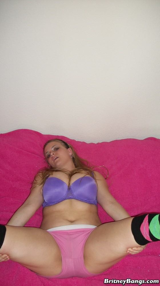 Chubby teen with huge titties spreads her pussy #75526531
