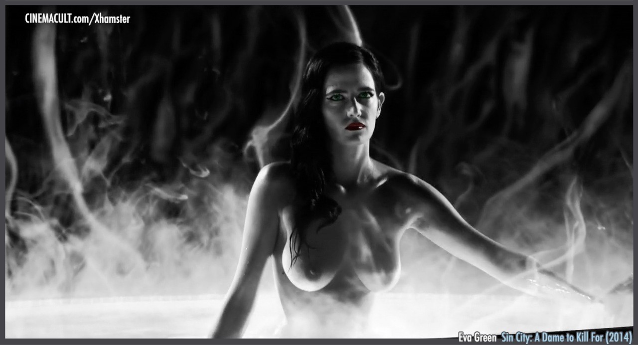 Eva green nuda bianco nero scene da sin city
 #74682328