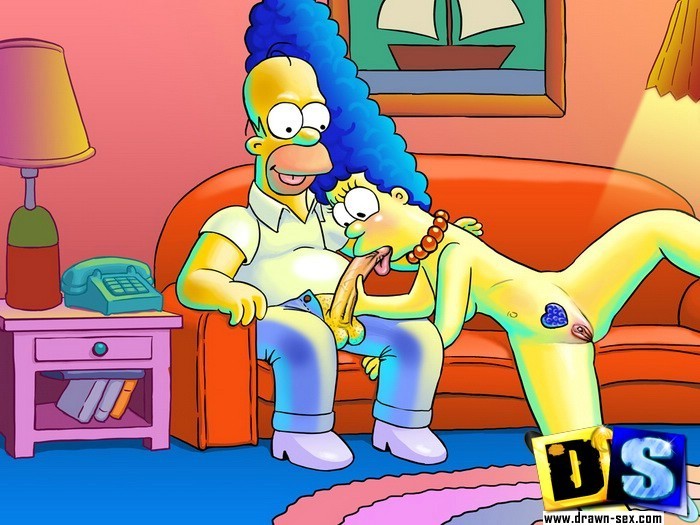 Maggie Simpson gets penetrated by nut Homer Simpson #69639569