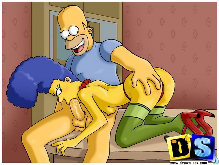 Maggie Simpson gets penetrated by nut Homer Simpson #69639573