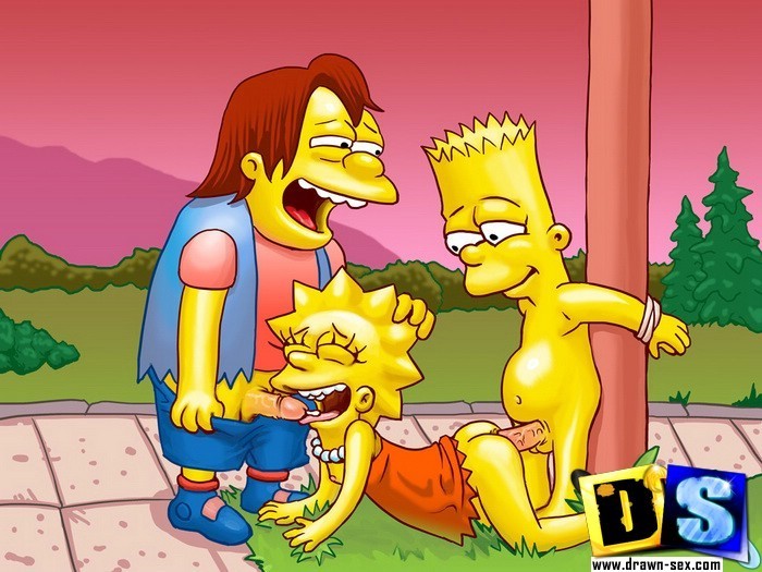 Maggie Simpson gets penetrated by nut Homer Simpson #69639582