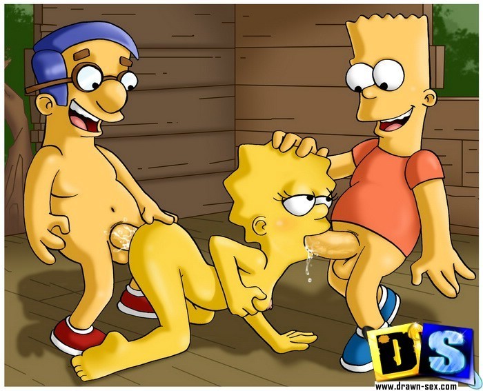 Maggie Simpson gets penetrated by nut Homer Simpson #69639591