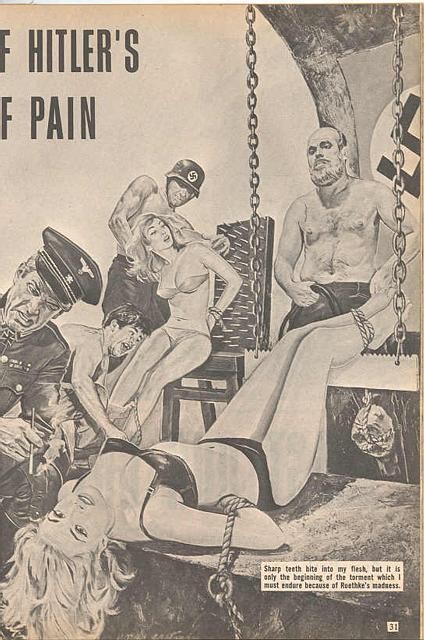 evil nazi captured women for painful bondages #69648254