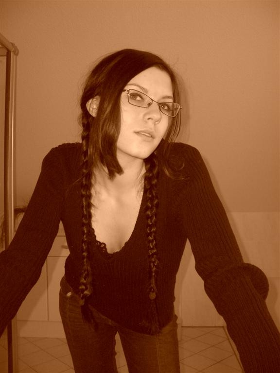 Photos of a dark-haired hottie who likes to tease the camera #68335960