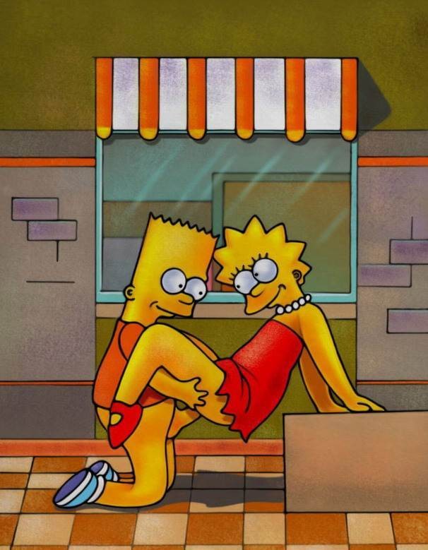 Maggie sharing Homer and getting fucked from behind #69660035