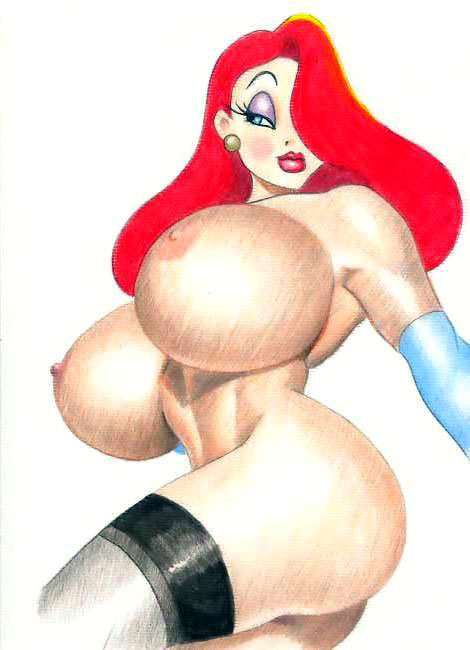 Pretty Jessica Rabbit gets assreamed and takes sperm #69643523