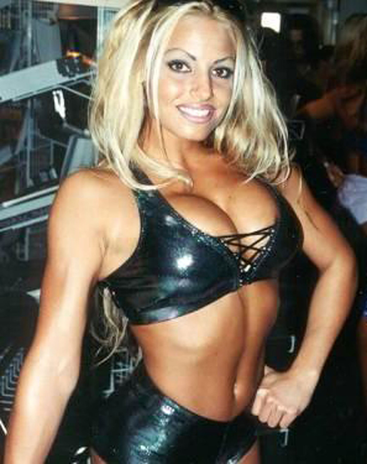 Trish Stratus showing her extremely sexy and hot ass in thong #75364941