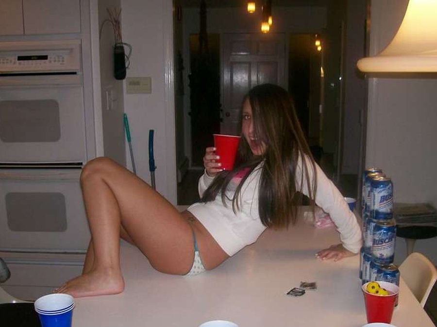 Fucked Up Drunk College Girls Party And Flash Perky Tits #76399301