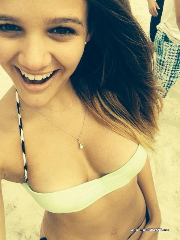 Compilation of bikini hotties posing for their boyfriends #76130363