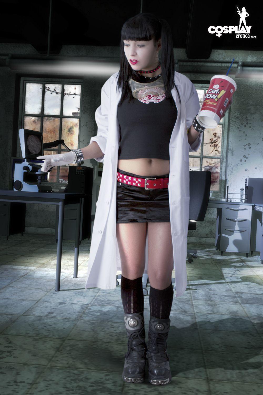 Pictures of smart and sexy cosplayer Mea Lee dressed as Abby from NCIS #59445526