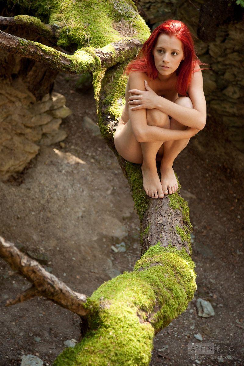 Pictures of Ariel's Blog all naked in the woods #53286767
