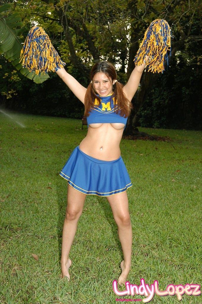 Pictures of Lindy Lopez giving you a sexy cheer #58982240