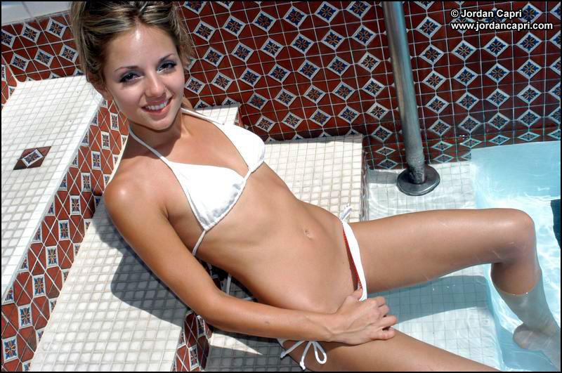 Jordan capri gets sexy by the pool #55630089