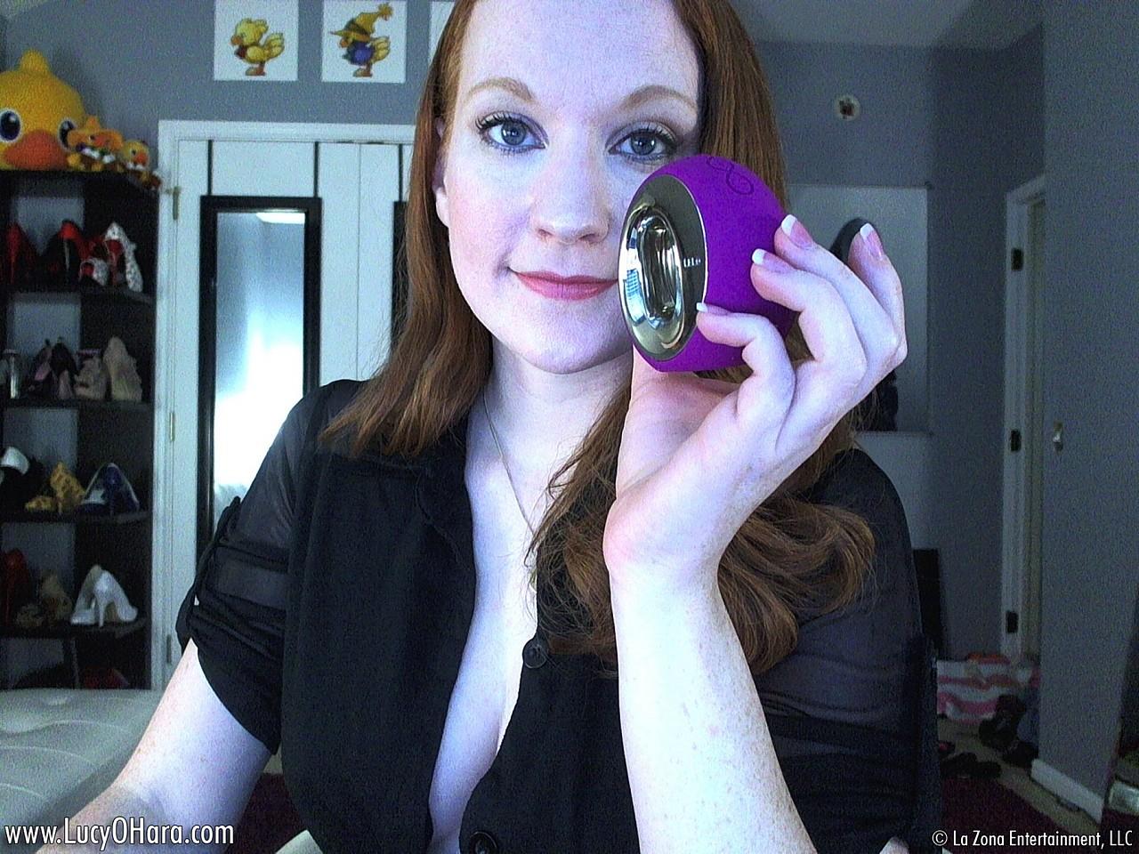 Lucy Ohara gives her own review of the lelo ora and it gives her a great orgasm #59118791