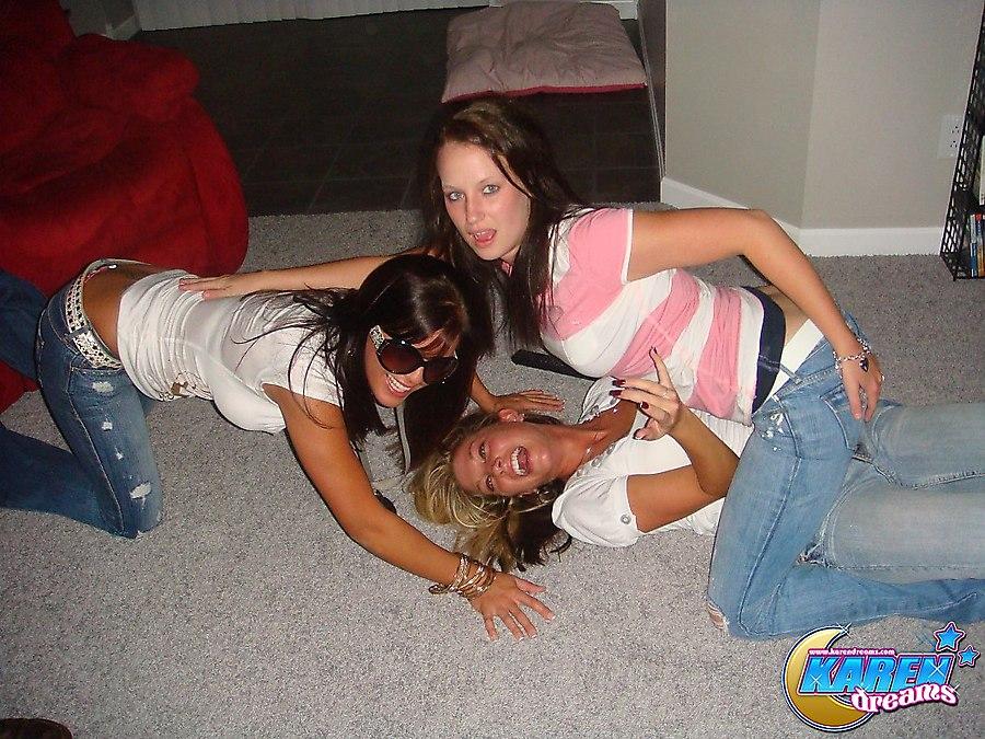 Pictures of Karen Dreams messing around with her friends #58006544