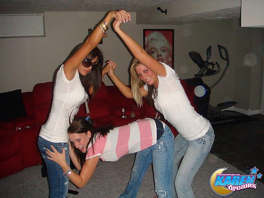 Pictures of Karen Dreams messing around with her friends #58006610