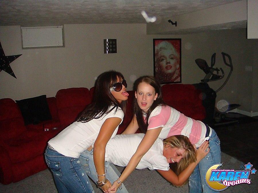 Pictures of Karen Dreams messing around with her friends #58006662