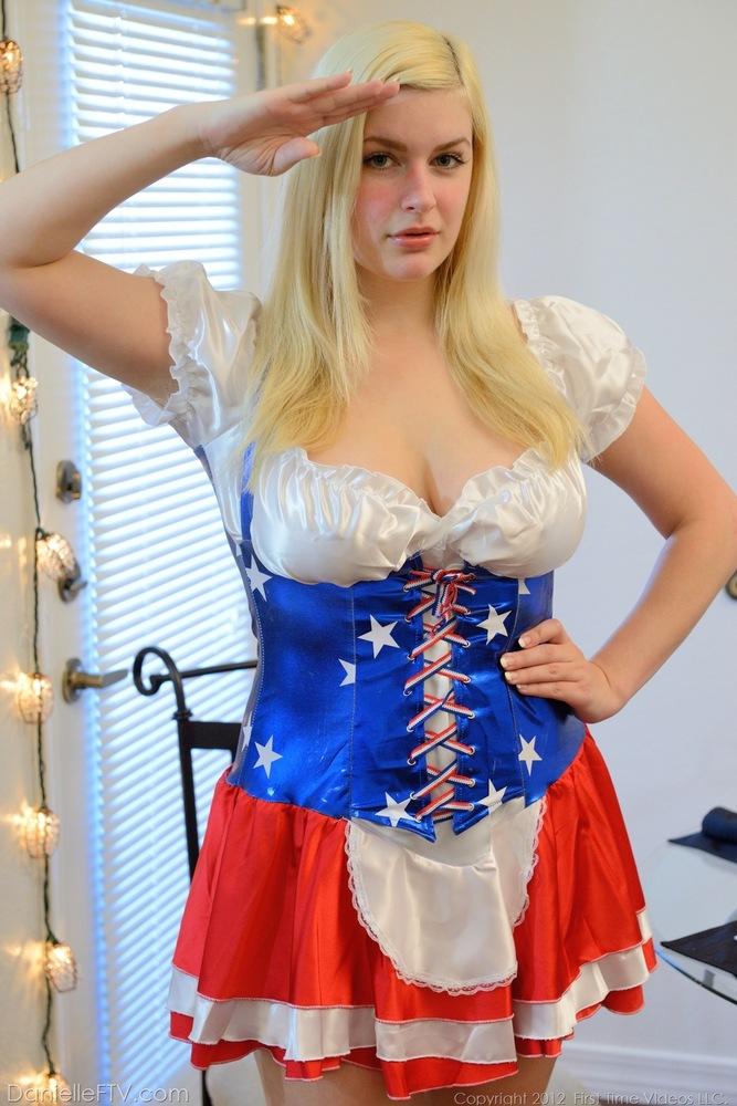 Danielle celebrates the 4th