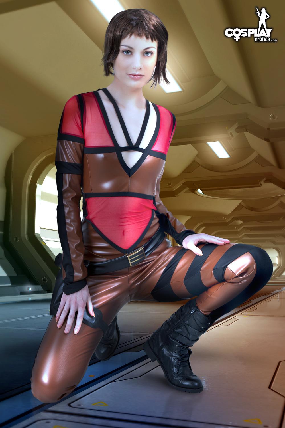 Cosplay babe Marylin is Rommie from Andromeda #59427349