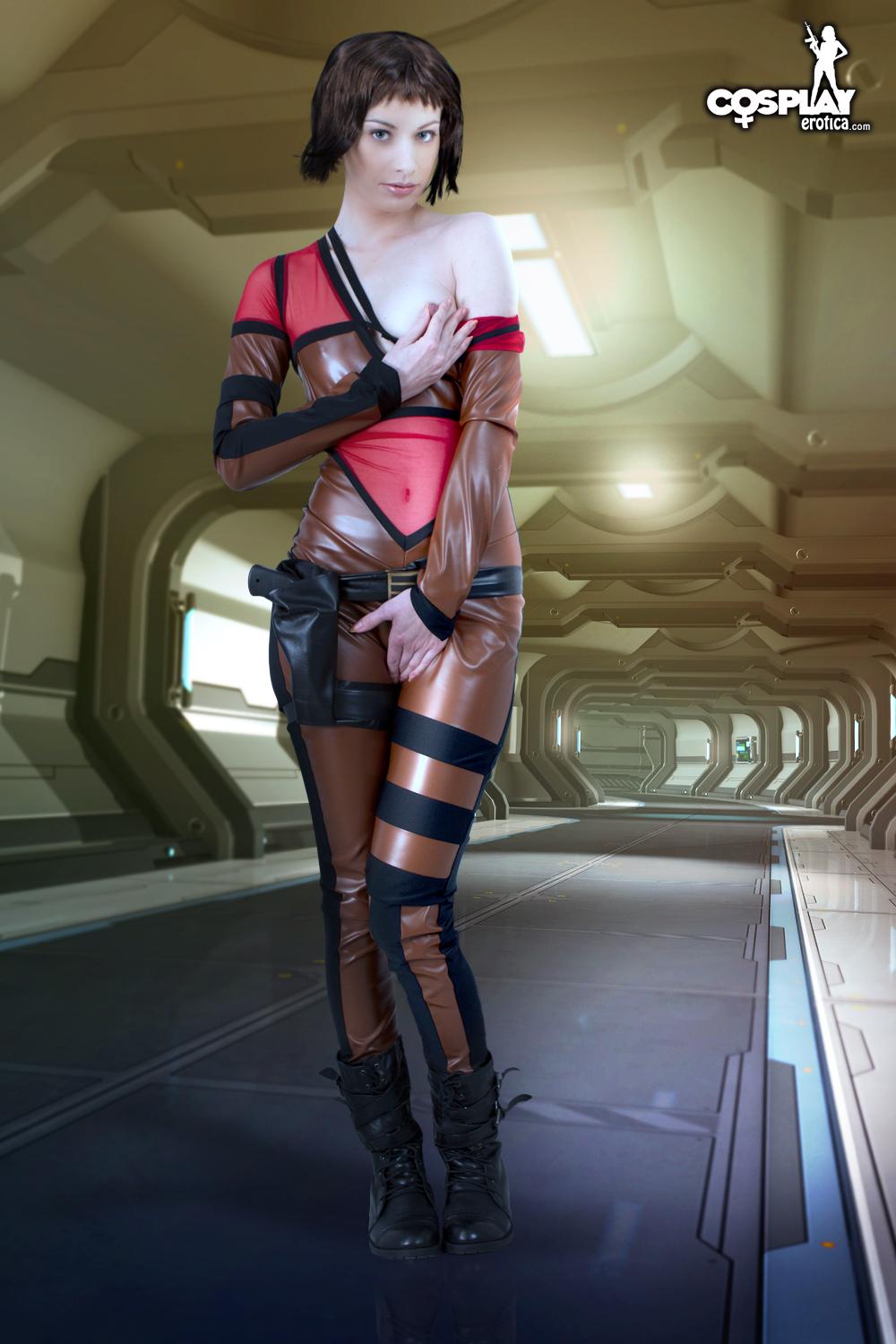 Cosplay babe Marylin is Rommie from Andromeda #59427427
