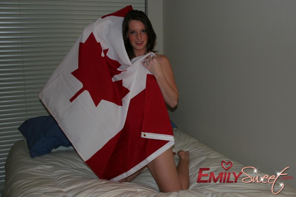 Pictures of teen girl Emily Sweet showing a bit of patriotism #54240147