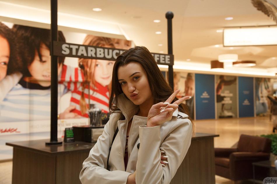 Laina Shendoah flashes at a public mall in "The Denver Chills" #60938144