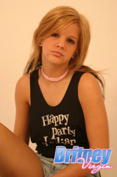 Pics of teenager Britney Virgin flaunting her attractive physique