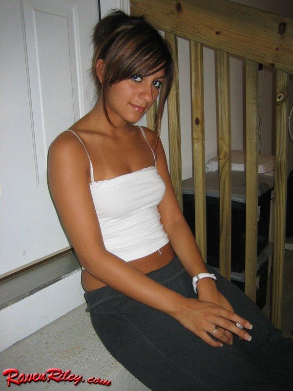 Pics of Raven Riley teasing with a cigarette #61938405