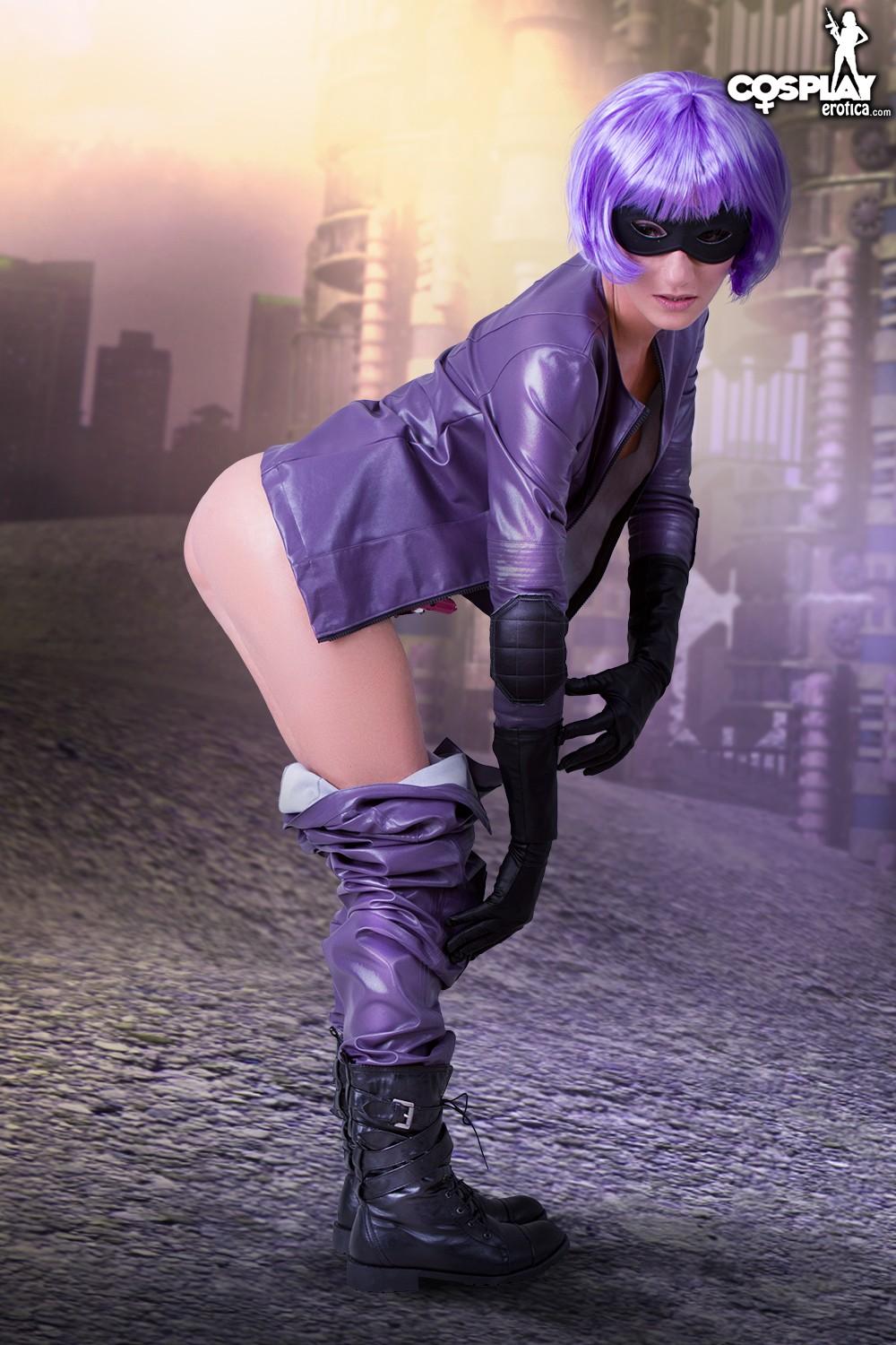 Cosplay girl Zorah dresses up as Hit Girl and gives you her Kickass pussy #60210969