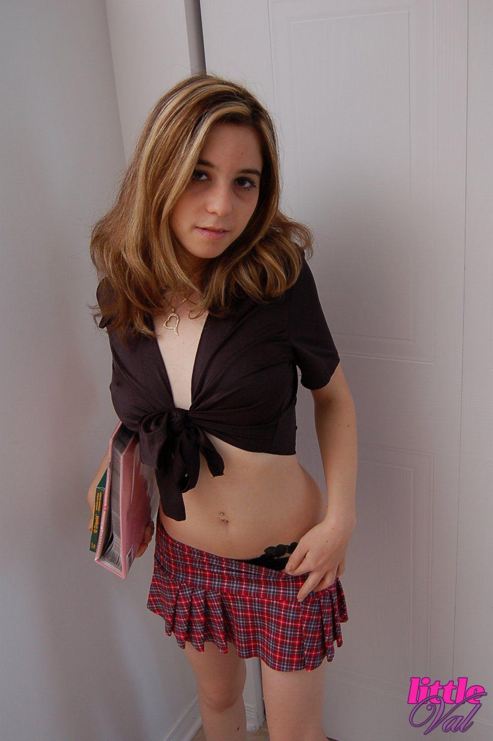Pictures of Little Val being naughty after school #59026991