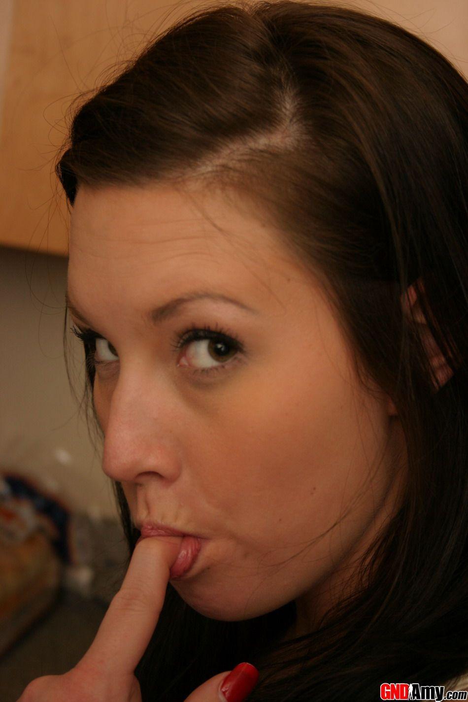 Pictures of teen GND Amy being cute adn naughty in the kitchen #54543187