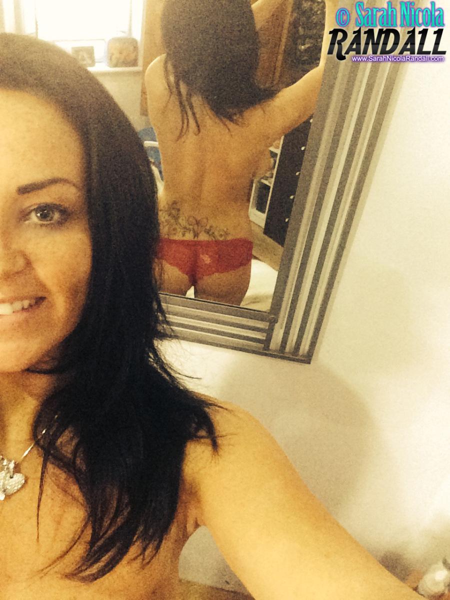 Hot model Sarah Randall takes pics of her massive titties #59927396