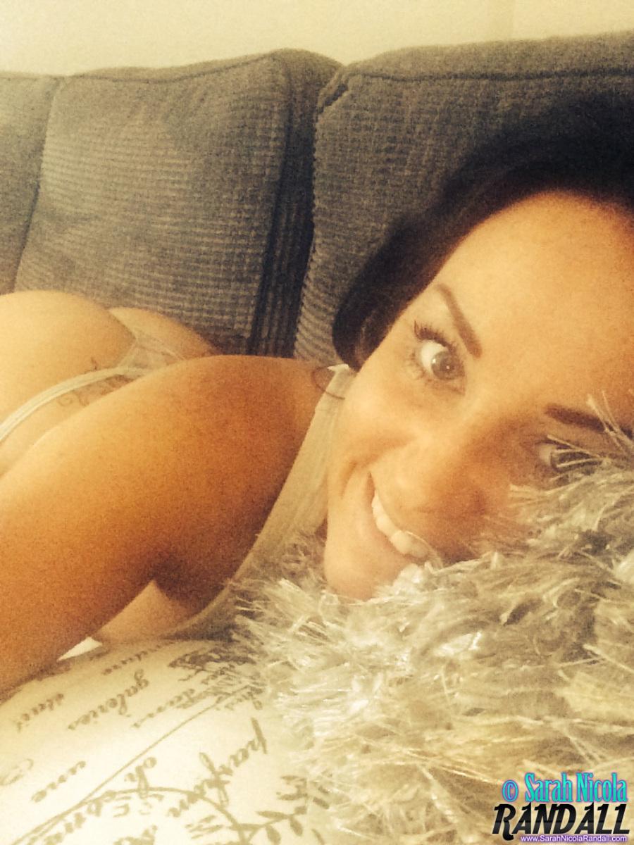 Hot model Sarah Randall takes pics of her massive titties #59927418