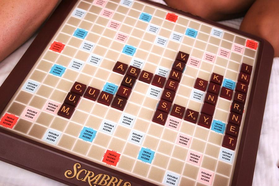 Love Abbie and her hot friend Vanessa attempt to play scrabble when things get heated #59096062