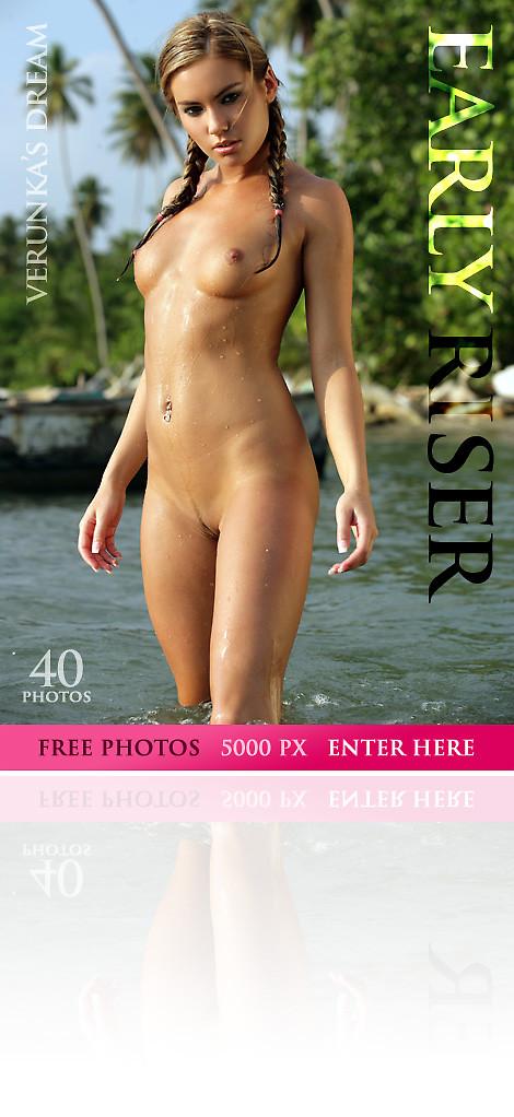 Bilder von nude teen model verunka's dreams nackt am Strand
 #60139035