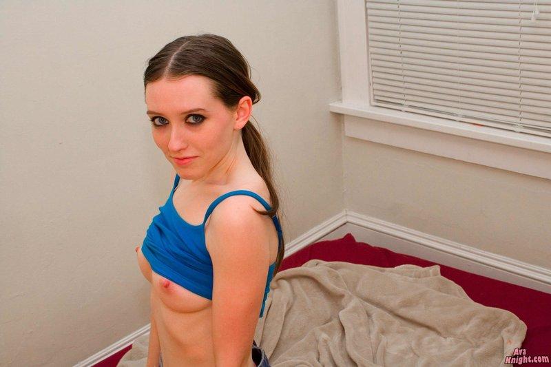 Pictures of teen model Ava Knight totally nude for you #53382174