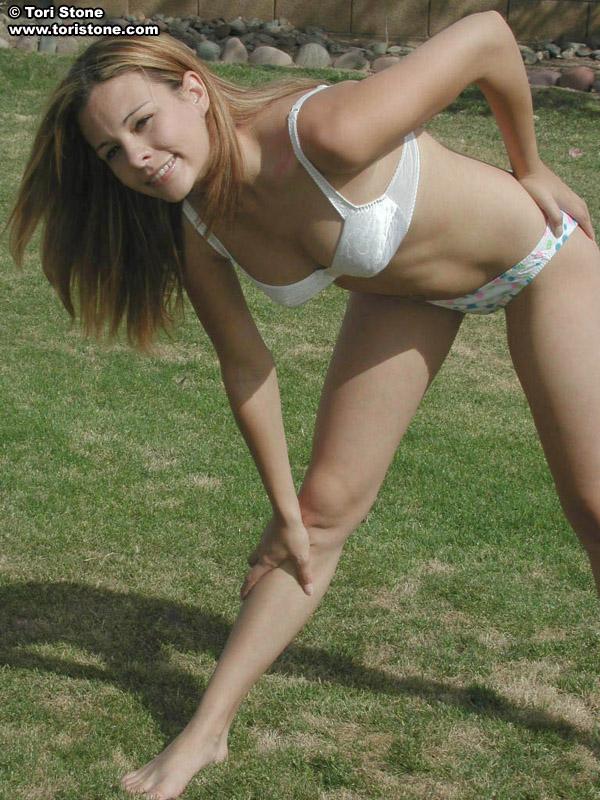 Tori stone does cartwheels in her panties
 #60108964